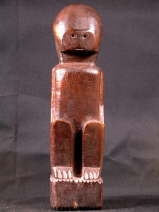 Papuan cubist statuette